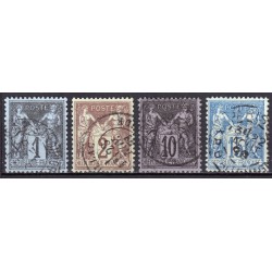 France 1849/1890 - Superbe collection 50 timbres Napoléon Cérès - TB 1er choix