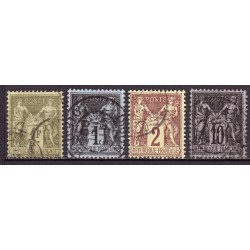 France 1849/1890 - Superbe collection 53 timbres Napoléon Cérès - TB 1er choix