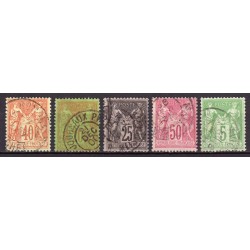 France 1849/1890 - Superbe collection 53 timbres Napoléon Cérès - TB 1er choix