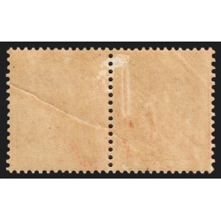 n°129a, variété "R sans ombre" tenant à normal, Semeuse lignée 10c rose, neuf *