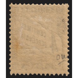 Timbres-Taxe n°13, Duval 4c noir, neuf * avec légère trace de charnière - B/TB