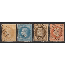 France 1849/1875 - Superbe collection 35 timbres Napoléon Cérès - TB 1er choix