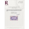 Poste Aérienne n°15b "burelage renversé", neuf ** - Certificat ROUMET - SUPERBE