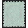 n°50b, variété "trait inférieur du cadre brisé", Cérès 1c vert-olive - TB