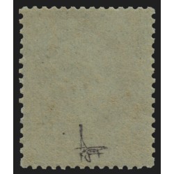 n°19, Napoléon dentelé, 1c vert-olive, neuf ** sans charnière - TB