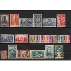 France 1930/1940 Collection neufs ** sans charnière COTE 1780€ - TB