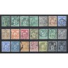 France 1876/1890 - Belle collection au type Sage COTE 1.200 € - TB D'ASPECT