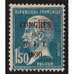 n°265a, variété "sans accent sur le E de Congrès", neuf ** sans charnière - TB