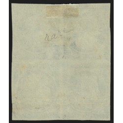 n°3, Cérès 1849, essai avec impression doublée et inversée, 20c noir, neuf (*)