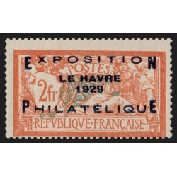 n°257A, Exposition Le Havre 1929, neuf ** sans charnière - TB