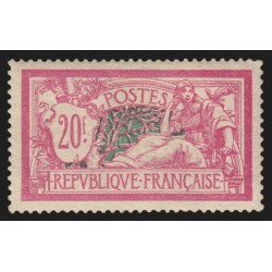 n°208, Merson 20fr lilas-rose et vert-bleu, neuf ** sans charnière - TTB