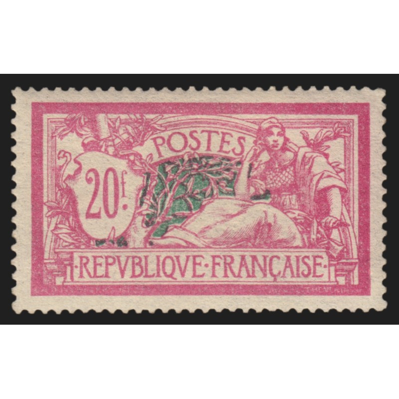 n°208, Merson 20fr lilas-rose et vert-bleu, neuf ** sans charnière - TTB