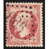 n°24, variété d'impression ou d'encrage, Napoléon 80c rose, oblitéré - TB