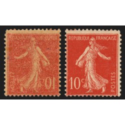 n°135f, variété "impression recto-verso", neuf ** sans charnière - TB