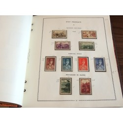 France 1938/1968 Collection complète neufs ** sans charnière COTE 4200€ + album