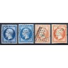 France 1849/1890 - Superbe collection 57 timbres Napoléon Cérès - TB 1er choix