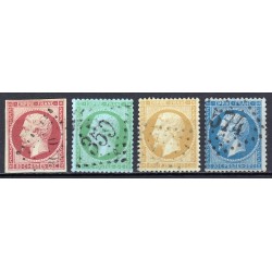 France 1849/1890 - Superbe collection 57 timbres Napoléon Cérès - TB 1er choix