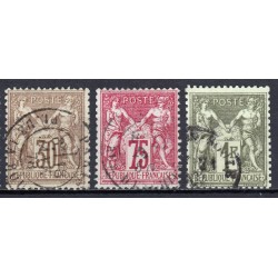 France 1849/1890 - Superbe collection 57 timbres Napoléon Cérès - TB 1er choix