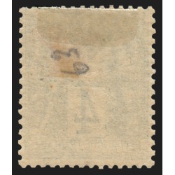 n°63, Sage 4c vert, Type I (N sous B), neuf * avec charnière, pièce d'attente