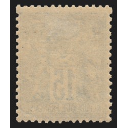 n°90, Sage 15c bleu, neuf * avec charnière - TB