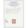 n°70, Sage 40c rouge-orange, Type I, neuf * SUPERBE, signé ROUMET + Certificat