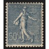 n°161, Semeuse lignée 1921, 50c bleu, neuf ** sans charnière - SUPERBE