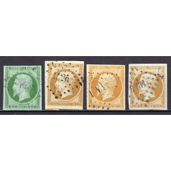 France 1849/1890 - Superbe collection 64 timbres Napoléon Cérès - TB 1er choix