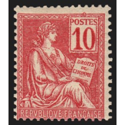 n°112, Mouchon 10c rose Type I, neuf ** sans charnière - TB