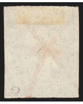 n°3a, Cérès 1849, 20c noir sur blanc, oblitéré plume - TB