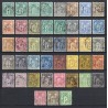 France 1876/1890 - Belle collection au type Sage COTE 1.300 € - TB D'ASPECT