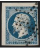 n°10, coin de feuille, Présidence 25c bleu, oblitéré étoile de Paris - SUPERBE