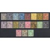 France 1876/1890 - Belle collection au type Sage COTE 1.300 € - TB D'ASPECT