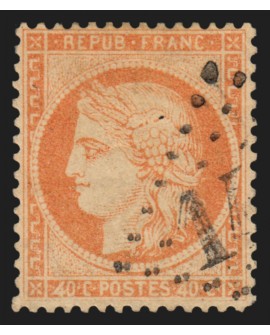 n°38d, variété 4 retouchés, Cérès Siège de Paris, signé A.BRUN - TTB