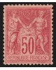 n°98, Sage 50c rose, Type II, neuf * avec ch. signé JF.BRUN - TB D'ASPECT