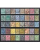 France 1876/1890 - Belle collection au type Sage COTE +930 € - TB D'ASPECT