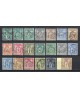 France 1876/1890 - Belle collection au type Sage COTE 1.150 € - TB D'ASPECT