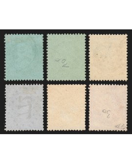 n°19/24, Napoléon Empire dentelés, série complète - TB 1er choix