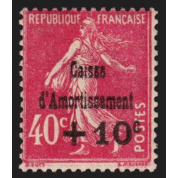 n°266a, variété "Sans point sur le i de Caisse", neuf ** sans charnière - TB