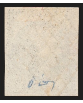 n°3, Cérès 1849, 20c noir sur jaune, oblitéré grille noire - TTB