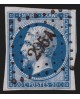 n°14B, 20c bleu, Type II, oblitéré PC 295A BAYONNE-SAINT-ESPRIT indice 15 - TTB