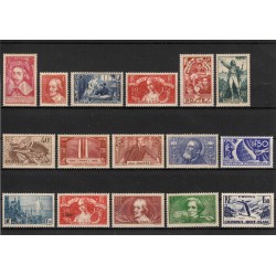 France 1930/1940 Collection neufs ** sans charnière COTE 1980€ - TB