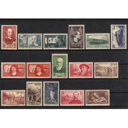 France 1930/1940 Collection neufs ** sans charnière COTE 1980€ - TB