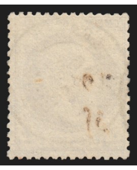 n°27A, Napoléon Lauré, 4c gris, oblitéré càd ETAULES Charente - SUPERBE