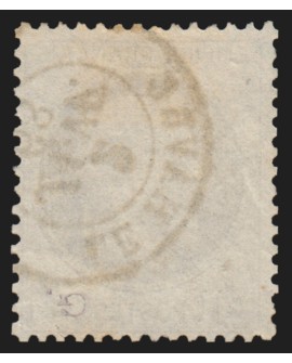 n°27B, Napoléon Lauré, 4c gris, Type II, oblitéré càd LE HAVRE - TB