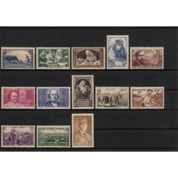 France 1930/1940 Collection neufs ** sans charnière COTE 1980€ - TB