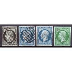 France 1849/1875 Superbe collection timbres Napoléon Cérès, 1er choix COTE 860€