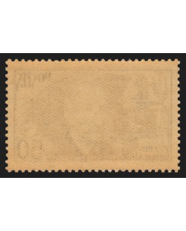 n°398, Clément Ader 1938, 50fr outremer, neuf ** sans charnière - TB