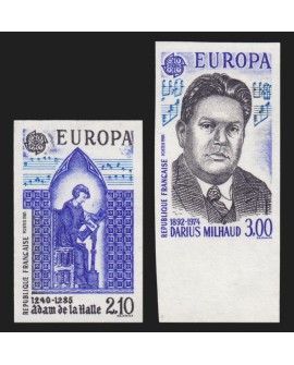 n°2366/2367 non-dentelés, Europa 1985, neufs ** sans charnière - TB