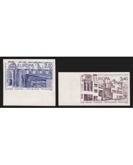 n°2471/2472 non-dentelés, Europa 1987, neufs ** sans charnière - TB