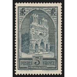 n°259, Cathédrale de Reims, 1929, Type I, neuf ** sans charnière - TB